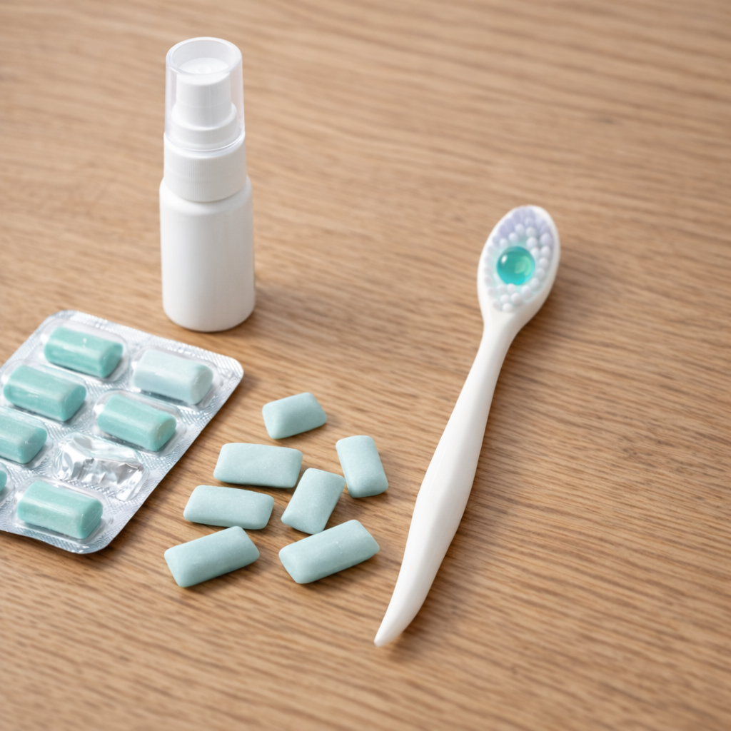 Mini brosse à dents sans rinçage : pourquoi elle remplace le chewing-gum et les sprays buccaux ?